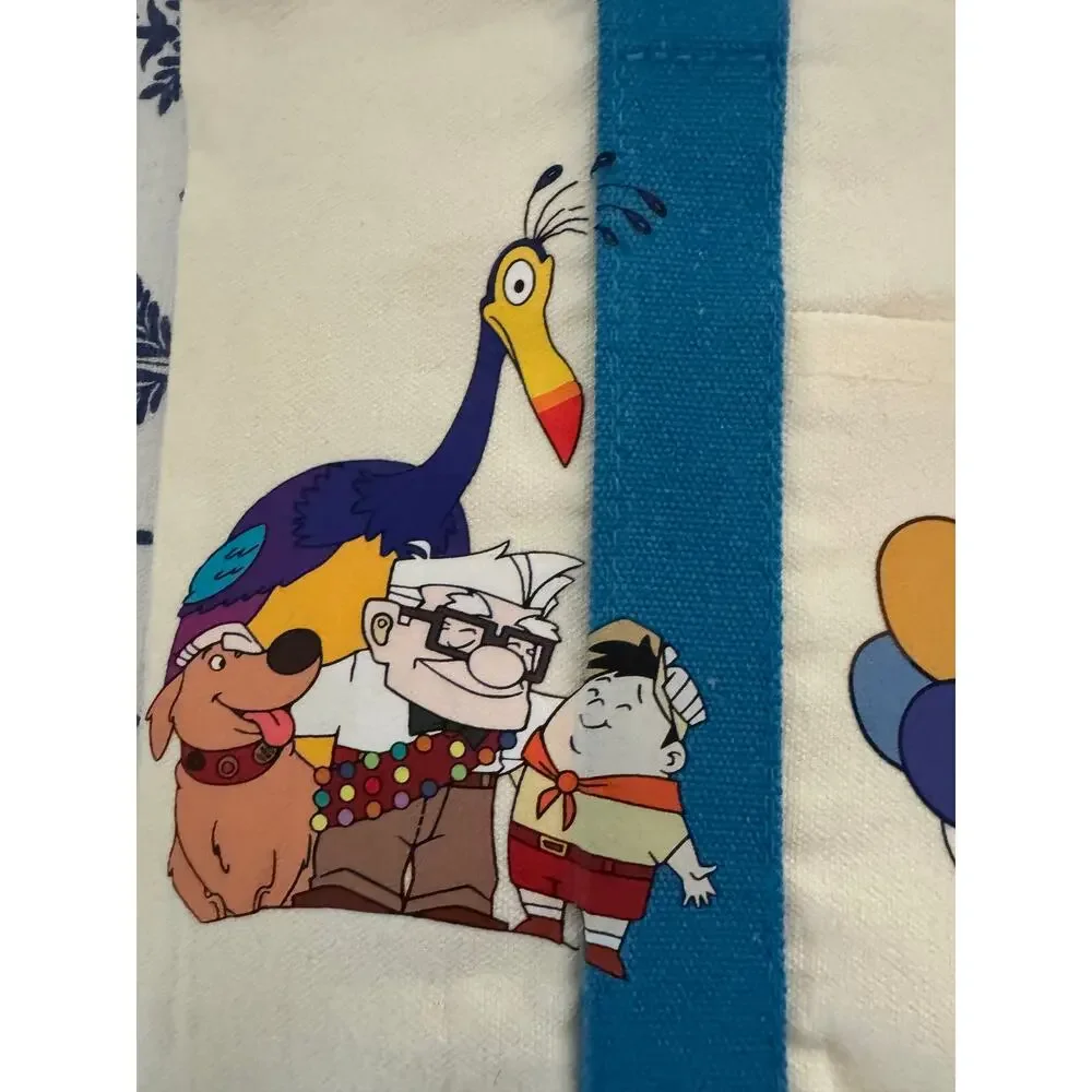 Disney UP Carl & Ellie Double Sided Purple Custom Made Mini Tote